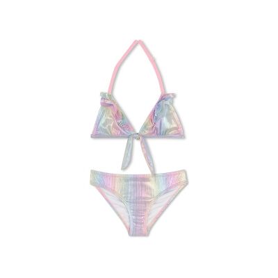 Billieblush für Mädchen. U21974 Mehrfarbiger Glitzer-Bikini (8Y= 126cm), Strandbekleidung, Polyester, Polyamid, Kinderbekleidung Billieblush für Mädchen. U21974 Mehrfarbiger Glitzer-Bikini (8Y= 126cm), Strandbekleidung, Polyester, Polyamid, Kinderbekleidung