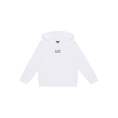 EA7 für Jungen. 7B000024_AF10380 Kapuzenpulli aus Baumwolle Core Identity weiß (16Años= 176cm), Lässig, Sportlich, Multisport, Kinderbekleid EA7 für Jungen. 7B000024_AF10380 Kapuzenpulli aus Baumwolle Core Identity weiß (16Años= 176cm), Lässig, Sportlich, Multisport, Kinderbekleid