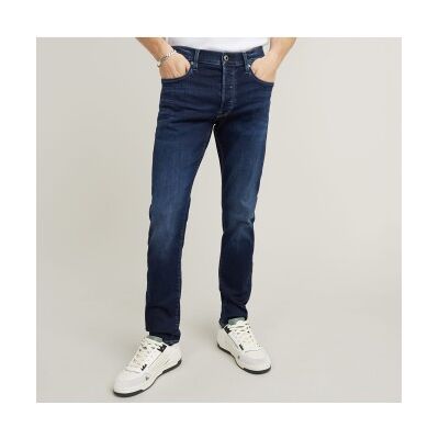 G-Star für Herren. D25742-8968-89 Jeans 3301 Slim blau (27/30), Lässig, Denim, Nachhaltig, Recycelte Baumwolle G-Star für Herren. D25742-8968-89 Jeans 3301 Slim blau (27/30), Lässig, Denim, Nachhaltig, Recycelte Baumwolle