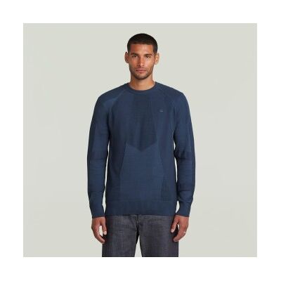 G-Star für Herren. D26777-C259-H737 3D Biker Sweatshirt gerippt blau (M), Lässig, Acryl, Bio-Baumwolle, Nachhaltig G-Star für Herren. D26777-C259-H737 3D Biker Sweatshirt gerippt blau (M), Lässig, Acryl, Bio-Baumwolle, Nachhaltig
