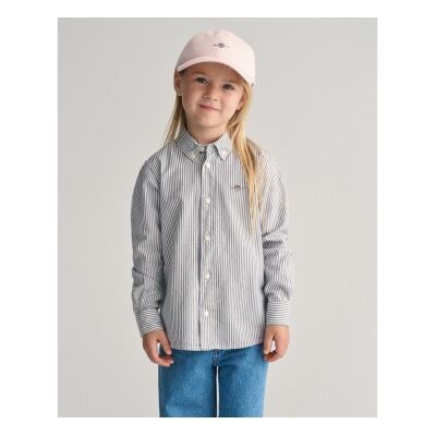 Gant Unisex für Kinder. 830428 Shield gestreiftes Oxford-Hemd blau (2años= 92cm), Lässig, Baumwolle, Langarm, Nachhaltig, Kinderbekleidung Gant Unisex für Kinder. 830428 Shield gestreiftes Oxford-Hemd blau (2años= 92cm), Lässig, Baumwolle, Langarm, Nachhaltig, Kinderbekleidung