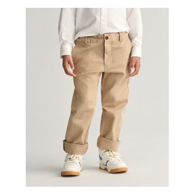 Gant Unisex für Kinder. 815004 Chino-Hose Regular Fit Kinder khaki (3/4años= 98/104cm), Braun, Lässig, Baumwolle, Klassisch, Kinderbekleidun Gant Unisex für Kinder. 815004 Chino-Hose Regular Fit Kinder khaki (3/4años= 98/104cm), Braun, Lässig, Baumwolle, Klassisch, Kinderbekleidun