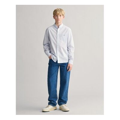 Gant für Jungen. 910096 Blaue Relaxed Fit Jeans (13años= 157cm), Lässig, Baumwolle, Denim, Kinderbekleidung Gant für Jungen. 910096 Blaue Relaxed Fit Jeans (13años= 157cm), Lässig, Baumwolle, Denim, Kinderbekleidung