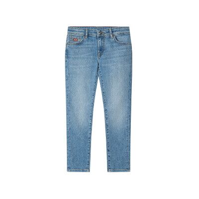 Hackett London für Jungen. HK210768 Blaue Slim Fit Jeans (13años= 157cm), Lässig, Baumwolle, Denim, Kinderbekleidung Hackett London für Jungen. HK210768 Blaue Slim Fit Jeans (13años= 157cm), Lässig, Baumwolle, Denim, Kinderbekleidung