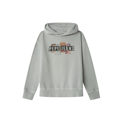 Pepe Jeans für Jungen. PB5800006 Sweatshirt Felder grau (6años= 104cm), Lässig, Baumwolle, Kinderbekleidung Pepe Jeans für Jungen. PB5800006 Sweatshirt Felder grau (6años= 104cm), Lässig, Baumwolle, Kinderbekleidung