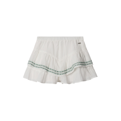 Pepe Jeans für Mädchen. PG8000004 Kurze Hose Hetty weiß (6años= 104cm), Lässig, Baumwolle, Kinderbekleidung Pepe Jeans für Mädchen. PG8000004 Kurze Hose Hetty weiß (6años= 104cm), Lässig, Baumwolle, Kinderbekleidung