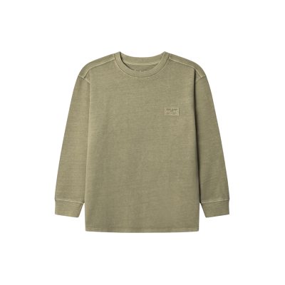 Pepe Jeans für Jungen. PB5000028 Grünes Telmo-T-Shirt (6años= 104cm), Lässig, Baumwolle, Langarm, Kinderbekleidung Pepe Jeans für Jungen. PB5000028 Grünes Telmo-T-Shirt (6años= 104cm), Lässig, Baumwolle, Langarm, Kinderbekleidung
