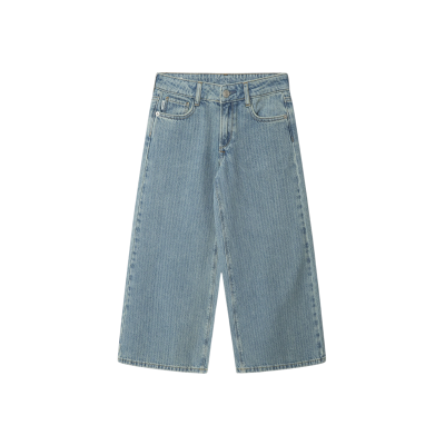 Pepe Jeans für Mädchen. PG2000017 Jeans Wide Leg Lexy Stripe blau (16años= 176cm), Lässig, Baumwolle, Denim, Kinderbekleidung Pepe Jeans für Mädchen. PG2000017 Jeans Wide Leg Lexy Stripe blau (16años= 176cm), Lässig, Baumwolle, Denim, Kinderbekleidung