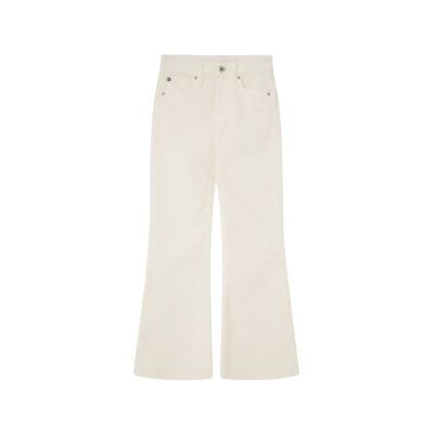 Pepe Jeans für Mädchen. PG210795 Willa Hose weiß (8años= 128cm), Lässig, Baumwolle, Nachhaltig, Kinderbekleidung Pepe Jeans für Mädchen. PG210795 Willa Hose weiß (8años= 128cm), Lässig, Baumwolle, Nachhaltig, Kinderbekleidung