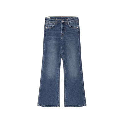 Pepe Jeans für Mädchen. PG201677IC4 Slim Fit Schlaghosen blau (10años= 140cm), Lässig, Baumwolle, Denim, Kinderbekleidung Pepe Jeans für Mädchen. PG201677IC4 Slim Fit Schlaghosen blau (10años= 140cm), Lässig, Baumwolle, Denim, Kinderbekleidung