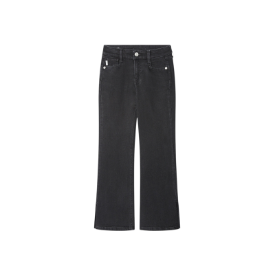 Pepe Jeans für Mädchen. PG20000069FB Schwarze Slim-Fit-Flare-Jeans (8años= 128cm), Lässig, Baumwolle, Kinderbekleidung Pepe Jeans für Mädchen. PG20000069FB Schwarze Slim-Fit-Flare-Jeans (8años= 128cm), Lässig, Baumwolle, Kinderbekleidung