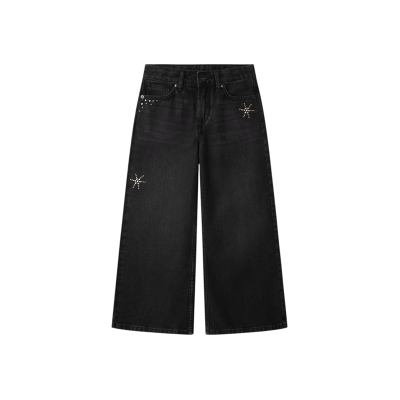 Pepe Jeans für Mädchen. PG20000059A1 Weit geschnittene Lexy Jeans schwarz (16años= 176cm), Lässig, Baumwolle, Kinderbekleidung Pepe Jeans für Mädchen. PG20000059A1 Weit geschnittene Lexy Jeans schwarz (16años= 176cm), Lässig, Baumwolle, Kinderbekleidung