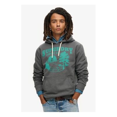 Superdry für Herren. M2013699A Lo-Fi Outdoor Grafik Sweatshirt grau (M), Lässig, Bio-Baumwolle, Nachhaltig Superdry für Herren. M2013699A Lo-Fi Outdoor Grafik Sweatshirt grau (M), Lässig, Bio-Baumwolle, Nachhaltig