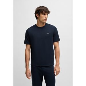 Boss für Herren. 50535891 Waffel-T-Shirt navy (S), Heimtextilien, Baumwolle, Kurzarm, Marine Boss für Herren. 50535891 Waffel-T-Shirt navy (S), Heimtextilien, Baumwolle, Kurzarm, Marine