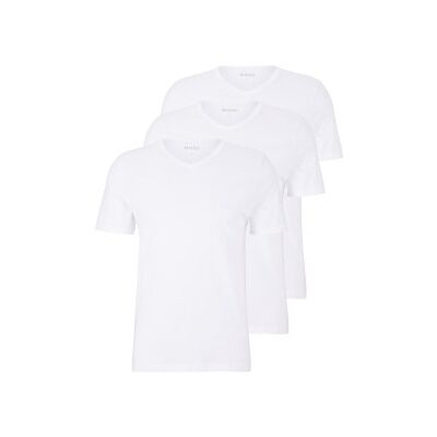 Boss für Herren. 50475285 3er-Pack T-Shirts 50475285 weiß (M), Baumwolle Boss für Herren. 50475285 3er-Pack T-Shirts 50475285 weiß (M), Baumwolle