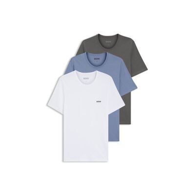 Boss für Herren. 50532468 3er-Set Classic Underwear-T-Shirts grau, blau, weiß (XL), Heimtextilien, Baumwolle, Kurzarm Boss für Herren. 50532468 3er-Set Classic Underwear-T-Shirts grau, blau, weiß (XL), Heimtextilien, Baumwolle, Kurzarm