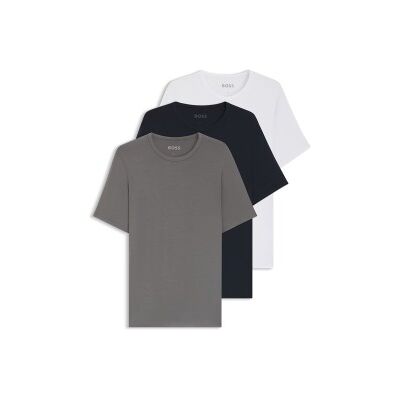 Boss für Herren. 50534019 3er-Pack Bambus-T-Shirts grau, schwarz, weiß (XXL), Heimtextilien, Baumwolle, Kurzarm Boss für Herren. 50534019 3er-Pack Bambus-T-Shirts grau, schwarz, weiß (XXL), Heimtextilien, Baumwolle, Kurzarm