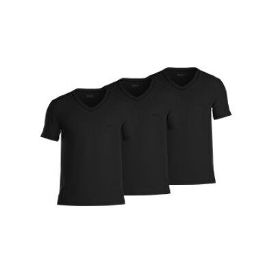 Boss für Herren. 50475285 3er Pack T-Shirts VN 3P Classic schwarz (L), Lässig, Baumwolle, Kurzarm Boss für Herren. 50475285 3er Pack T-Shirts VN 3P Classic schwarz (L), Lässig, Baumwolle, Kurzarm