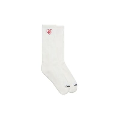 Family First für Herren. SKS2501 Socken Herz weiß (OSFA), Heimtextilien, Baumwolle Family First für Herren. SKS2501 Socken Herz weiß (OSFA), Heimtextilien, Baumwolle