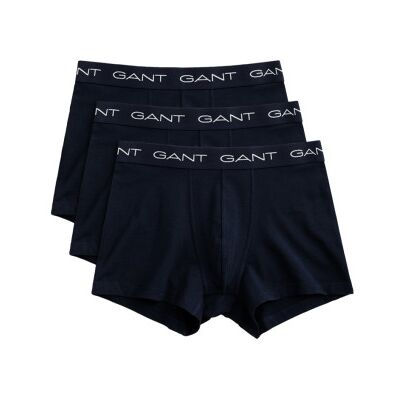 Gant für Herren. 900013003 Dreierpack marineblaue Boxershorts (S), Heimtextilien, Baumwolle Gant für Herren. 900013003 Dreierpack marineblaue Boxershorts (S), Heimtextilien, Baumwolle