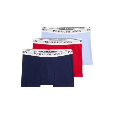 Polo Ralph Lauren für Herren. 714830299210 Set 3 Boxershorts aus elastischer Baumwolle marineblau, rot, blau (L), Lässig, Mehrfarbig Polo Ralph Lauren für Herren. 714830299210 Set 3 Boxershorts aus elastischer Baumwolle marineblau, rot, blau (L), Lässig, Mehrfarbig