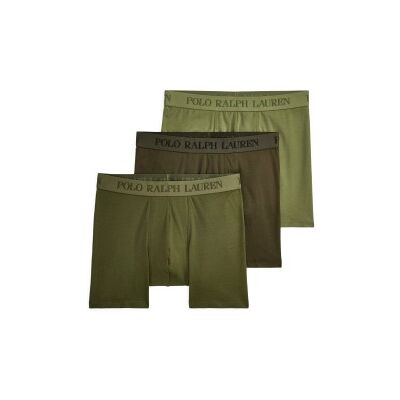Polo Ralph Lauren für Herren. 714966105002 3 Boxershorts aus grüner Stretch-Baumwolle (L), Heimtextilien Polo Ralph Lauren für Herren. 714966105002 3 Boxershorts aus grüner Stretch-Baumwolle (L), Heimtextilien