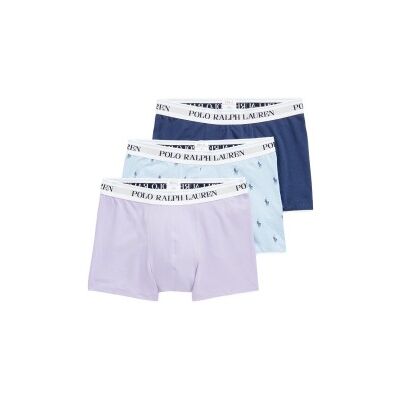 Polo Ralph Lauren für Herren. 714830299085 3er-Set klassische Baumwoll-Boxershorts lila, blau, navy (L), Heimtextilien, Flieder, Baumwolle, Polo Ralph Lauren für Herren. 714830299085 3er-Set klassische Baumwoll-Boxershorts lila, blau, navy (L), Heimtextilien, Flieder, Baumwolle,