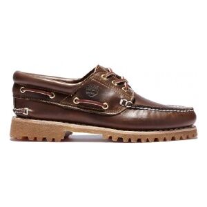 Timberland für Herren. TB0300032141 Leder Bootsschuhe Authentics 3 Eye Classic Lug braun (42), Wohnung, Schnürsenkel, Lässig Timberland für Herren. TB0300032141 Leder Bootsschuhe Authentics 3 Eye Classic Lug braun (42), Wohnung, Schnürsenkel, Lässig