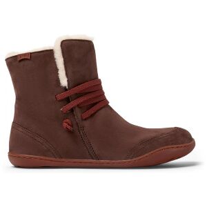 Camper für Damen. K400505-016 Peu Cami Braune Lederstiefeletten (38), Wohnung, Schnürsenkel, Lässig Camper für Damen. K400505-016 Peu Cami Braune Lederstiefeletten (38), Wohnung, Schnürsenkel, Lässig