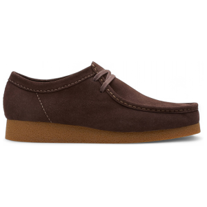 Clarks für Herren. 26178279 WallabeeEVO braune Lederschuhe (41.5), Wohnung, Wildleder, Schnürsenkel, Lässig Clarks für Herren. 26178279 WallabeeEVO braune Lederschuhe (41.5), Wohnung, Wildleder, Schnürsenkel, Lässig