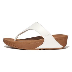 Fitflop für Damen. I88-024 Ledersandalen Lulu weiß (38), 1 bis 3 cm, Keine, Lässig Fitflop für Damen. I88-024 Ledersandalen Lulu weiß (38), 1 bis 3 cm, Keine, Lässig