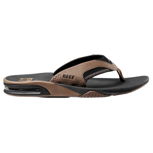 Reef für Herren. CI8102 Braune Fanning-Sandalen (43), Wohnung, Keine, Lässig Reef für Herren. CI8102 Braune Fanning-Sandalen (43), Wohnung, Keine, Lässig