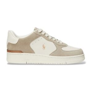 Polo Ralph Lauren für Herren. 809945251002 Masters Court Beige Turnschuhe aus Wildleder und Leder (48), Wohnung, Schnürsenkel, Lässig Polo Ralph Lauren für Herren. 809945251002 Masters Court Beige Turnschuhe aus Wildleder und Leder (48), Wohnung, Schnürsenkel, Lässig