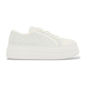 Giorgio Armani A X Armani Exchange für Damen. XW002786AF23055M0107 Turnschuhe Low weiß (38), Stoff, 3 bis 5 cm, Schnürsenkel, Sportlich Giorgio Armani A X Armani Exchange für Damen. XW002786AF23055M0107 Turnschuhe Low weiß (38), Stoff, 3 bis 5 cm, Schnürsenkel, Sportlich