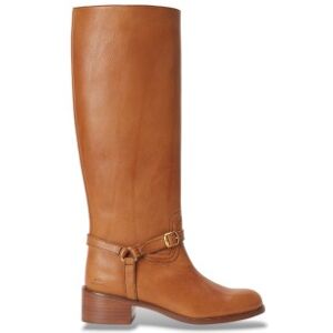 Polo Ralph Lauren für Damen. 818963422001 Hohe Lederstiefel braun (37.5), 1 bis 3 cm, Keine, Lässig Polo Ralph Lauren für Damen. 818963422001 Hohe Lederstiefel braun (37.5), 1 bis 3 cm, Keine, Lässig