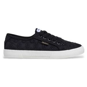 Pepe Jeans für Damen. PLS300018 Brady Cute Sneakers schwarz (38), Stoff, Wohnung, Schnürsenkel, Lässig Pepe Jeans für Damen. PLS300018 Brady Cute Sneakers schwarz (38), Stoff, Wohnung, Schnürsenkel, Lässig