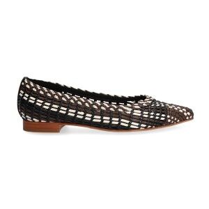 Alpe für Damen. 551967 Braune Audrey Ballerina-Pumps aus Leder (36), Wohnung, Keine, Lässig Alpe für Damen. 551967 Braune Audrey Ballerina-Pumps aus Leder (36), Wohnung, Keine, Lässig