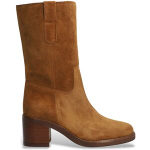 Alpe für Damen. 553011 Dakota braune Lederstiefel (38), 3 bis 5 cm, Reißverschluss, Lässig Alpe für Damen. 553011 Dakota braune Lederstiefel (38), 3 bis 5 cm, Reißverschluss, Lässig
