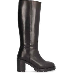 Alpe für Damen. 521808 Valley Lederstiefel schwarz (40), 8 bis 10 cm, Reißverschluss, Lässig Alpe für Damen. 521808 Valley Lederstiefel schwarz (40), 8 bis 10 cm, Reißverschluss, Lässig