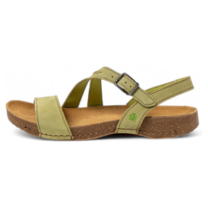 ART für Damen. 110454G10003_0G3 Ledersandalen 1045 I Breathe grün (38), Wohnung, Schnalle, Lässig ART für Damen. 110454G10003_0G3 Ledersandalen 1045 I Breathe grün (38), Wohnung, Schnalle, Lässig