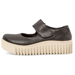 ART für Damen. 115141101003_001 Lederschuhe 1514 Brighton schwarz (42), 3 bis 5 cm, Klettverschluss, Lässig ART für Damen. 115141101003_001 Lederschuhe 1514 Brighton schwarz (42), 3 bis 5 cm, Klettverschluss, Lässig