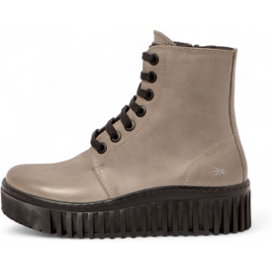 ART für Damen. 1151712EW003_039 Leder-Stiefeletten 1517 Brighton grau (37), 1 bis 3 cm, Reißverschluss, Lässig ART für Damen. 1151712EW003_039 Leder-Stiefeletten 1517 Brighton grau (37), 1 bis 3 cm, Reißverschluss, Lässig