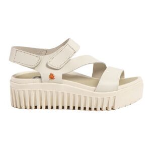 ART für Damen. 1157321ZZ003_020 Ledersandalen 1573 Brighton beige (41), 3 bis 5 cm, Klettverschluss, Lässig ART für Damen. 1157321ZZ003_020 Ledersandalen 1573 Brighton beige (41), 3 bis 5 cm, Klettverschluss, Lässig