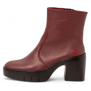 ART für Damen. 116561167003_008 Leder-Stiefeletten 1656 Sofia kastanienbraun (38), 5 bis 8 cm, Reißverschluss, Lässig ART für Damen. 116561167003_008 Leder-Stiefeletten 1656 Sofia kastanienbraun (38), 5 bis 8 cm, Reißverschluss, Lässig