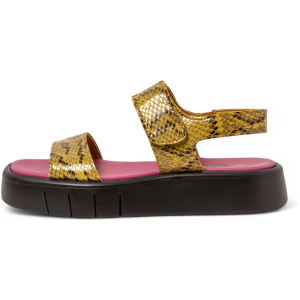 ART für Damen. 11854F4XT003_024 Ledersandalen 1854F Malaga gelb (39), 3 bis 5 cm, Klettverschluss, Lässig ART für Damen. 11854F4XT003_024 Ledersandalen 1854F Malaga gelb (39), 3 bis 5 cm, Klettverschluss, Lässig