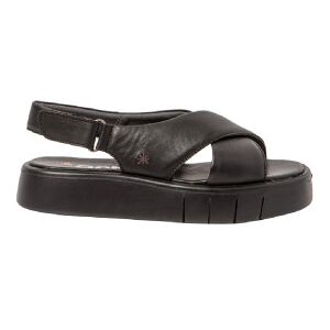 ART für Damen. 118551101003_001 Ledersandalen 1855 Malaga schwarz (38), 3 bis 5 cm, Klettverschluss, Lässig ART für Damen. 118551101003_001 Ledersandalen 1855 Malaga schwarz (38), 3 bis 5 cm, Klettverschluss, Lässig