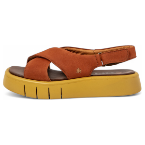 ART für Damen. 1185512MH003_006 Ledersandalen 1855 Malaga orange (41), 3 bis 5 cm, Klettverschluss, Lässig ART für Damen. 1185512MH003_006 Ledersandalen 1855 Malaga orange (41), 3 bis 5 cm, Klettverschluss, Lässig
