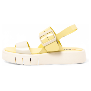 ART für Damen. 1185711GN003_0MU Ledersandalen 1857 Malaga gelb (39), 3 bis 5 cm, Schnalle, Lässig ART für Damen. 1185711GN003_0MU Ledersandalen 1857 Malaga gelb (39), 3 bis 5 cm, Schnalle, Lässig