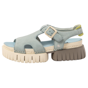 ART für Damen. 1188211K1003_ESP Ledersandalen 1882 Madeira blau (39), 3 bis 5 cm, Schnalle, Lässig ART für Damen. 1188211K1003_ESP Ledersandalen 1882 Madeira blau (39), 3 bis 5 cm, Schnalle, Lässig