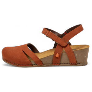ART für Damen. 1193131MH003_006 Ledersandalen 1931 I Live orange (41), 5 bis 8 cm, Klettverschluss, Lässig ART für Damen. 1193131MH003_006 Ledersandalen 1931 I Live orange (41), 5 bis 8 cm, Klettverschluss, Lässig